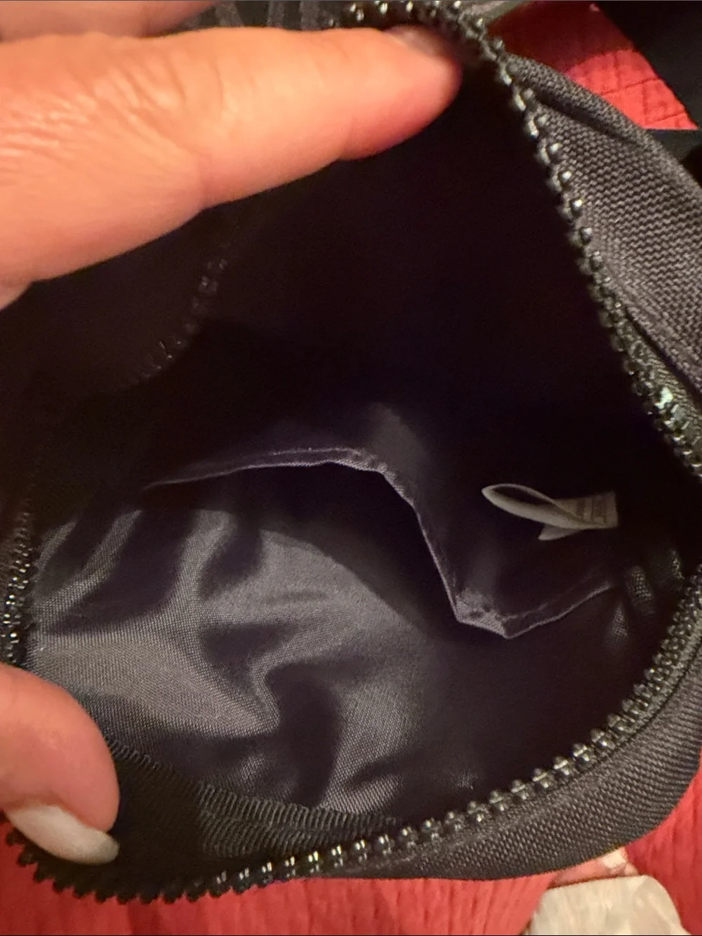adidas Black Crossbody Sling Bag with White Logo